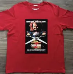 チャイルド・プレイ2 チャッキー Tシャツ 赤 ホラー映画