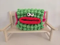 パクパクモンスター風 ティッシュケース ハンドメイド ポケットティッシュケース