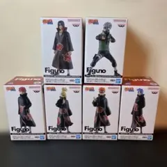 未開封】NARUTO ナルト フィギュア 6体まとめ売り 暁 イタチ カカシ