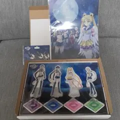 セーラームーン テーマソングコレクションアクスタ クリアファイル 
