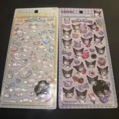 サンリオ　第二弾　ボンボンドロップシール　シナモン　クロミ