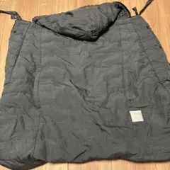 babyHopper 抱っこ紐 防寒ケープ グレー ブラック