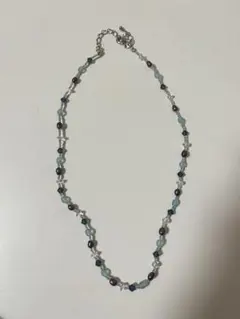 ハンドメイド　ビーズネックレス￼