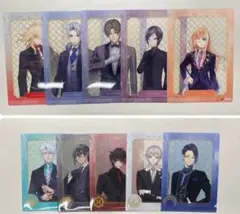 セブンイレブン×刀剣乱舞 クリアファイル全5種 クリアシート5種　計10種セット