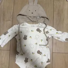 プティマイン　ミッフィー　ロンパース　70cm