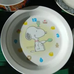 スヌーピー プレート Richell 直径26cm5枚セット