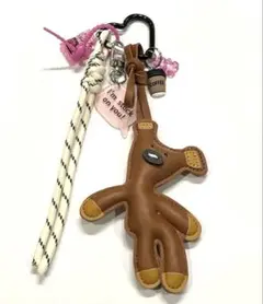 ブラウンくま　バッグチャーム　じゃらじゃらキーホルダー