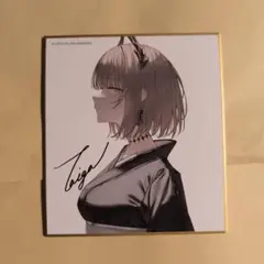 コガタイガ　メロンブックス　色紙
