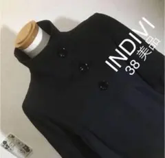 INDIVI冬ショートコート38美品 最終値下げ