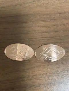 ディズニー スーベニアメダル ニック・ワイルド ジュディ・ホップス