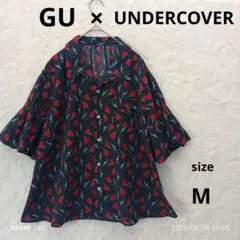 【GU×UNDERCOVER】シャツとプリーツスカートのセットアップ M