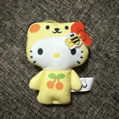 希少 非売品 ハローキティ ミツバチ ぬいぐるみ 平成 レトロ 2体セット みつばちベア】 ハッピーセット ハローキティ ぬいぐるみ キティ