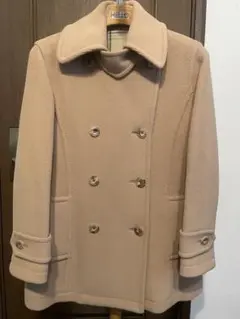 OLD ENGLAND ベージュ ダブルブレスト コート
