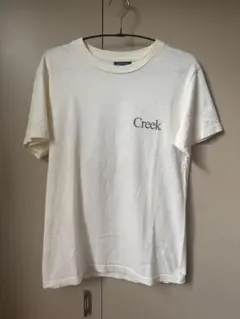 Creek Tシャツ ホワイト ブラックロゴ L - メルカリ