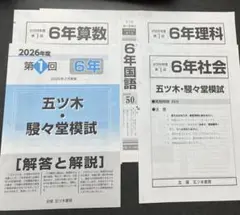 2026年最新】五ツ木模試 6年の人気アイテム - メルカリ
