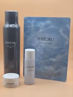 【新品未使用】SHIRORU クリスタルトライアルセット 2026年最新】SHIRORU スキンケア・基礎化粧品 トライアルセット