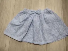 キッズ　スカート　ストライプ