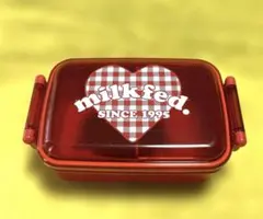 【新品未使用】milkfed. ギンガムチェック 弁当箱 レッドのサムネイル