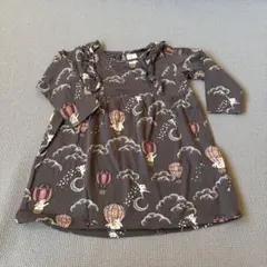 H&M ベビー ワンピース 気球 うさぎ柄 74cm
