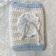 ☆連休限定価格☆ ハンドメイド　編み物　ブックカバー