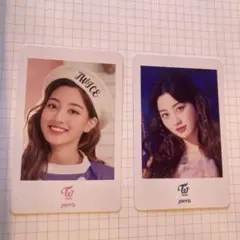 twice ジヒョ　トレカ　フォトカードセット