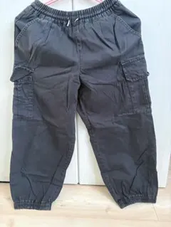 GU グレー カーゴパンツ