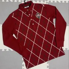FILA GOLF フィラゴルフ　 長袖ポロシャツ　 ボタンダウン　メンズM
