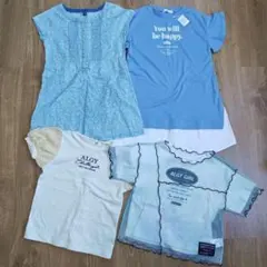 美品☆　130　ALGY　アルジー　ユニクロ　トップス　Tシャツ　半袖　セット
