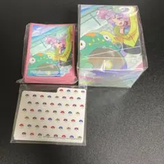 ポケモンカード　ナンジャモ　ジムセット　スリーブ、デッキケース　セット