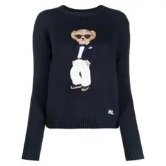 パープルレーベル ポロベア ニット セーター