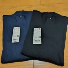 リブ ハイネック