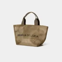 DEAN & DELUCA メッシュトートバッグ ブラウン　S