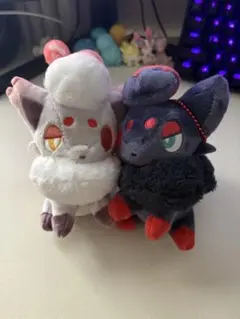 ゾロア ヒスイゾロア くっつきマスコット にたものどうし ポケモン