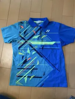 ヨネックスウェアートップスレディースLサイズ青・緑系女性テニスバドミントン訳あり