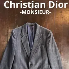 USA製！！【Christian Dior ディオール】テーラードジャケット L