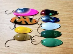 ウォーターランド　アルミん　1.6/2.5/4.3g　9枚のサムネイル