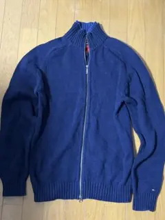 ダブルジップ ニット