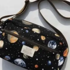 宇宙柄✨男の子用ショルダーバッグ✨