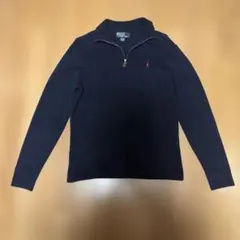 ポロ・ラルフ・ローレン ネイビー ハイネックセーター