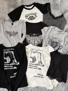 y2k トップス レディース まとめ売り