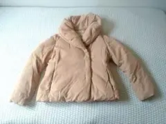 STRAWBERRY FIELDS ベージュ ダウンジャケット