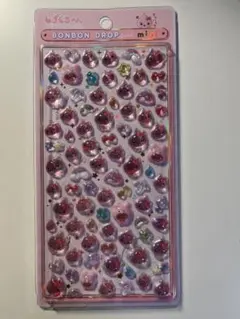 ボンボンドロップシールミニ　しずくちゃん　うるおいちゃん