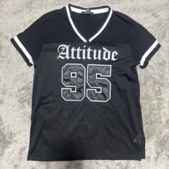 Forever 21 半袖Tシャツ メッシュ ナンバリングのサムネイル