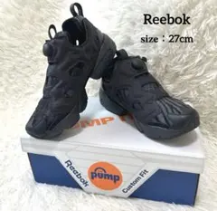 【希少】 Reebok INSTAPUMP FURY ブラック27cm アニマル