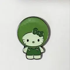 日本館 藻類 ハローキティ ピンバッジ 万博 藻キティ マリモ