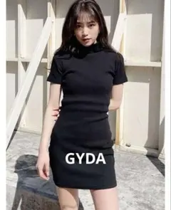 2026年最新】GYDA カラー：ブラック系 レディース 半袖 ニット