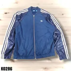 アディダス オリジナルス トラックジャケット ジャージ ネイビー K0286