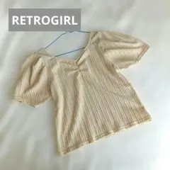 RETRO GIRL パフスリーブ カットソー アイボリーのサムネイル
