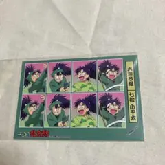 忍たま乱太郎　六年ろ組　七松小平太　証明写真風ステッカー