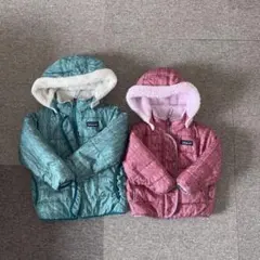 パタゴニア　リバーシブルダウン　兄妹